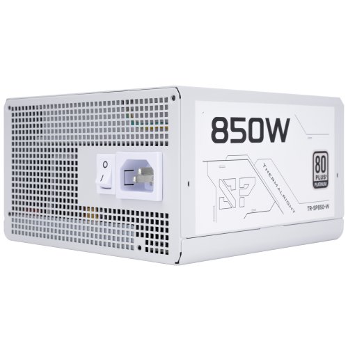 Блок питания Thermalright SP-850 850W (TR-SP850W) White купить в Украине: Киев, Днепр, Харьков, Одесса  | Проверка совместимости, низкая цена, отзывы, характеристики от TELEMART фото