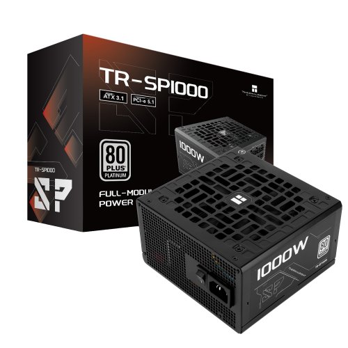 Блок живлення Thermalright SP-1000 1000W (TR-SP1000) Black купити в Україні: Київ, Львів, Хмельницький, Тернопіль, Івано-Франківськ | Перевірка сумісності, низька ціна, відгуки, характеристики від TELEMART фото