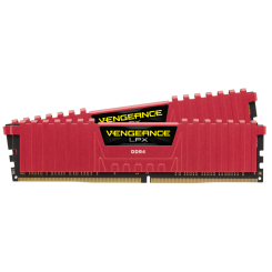 Озу Corsair DDR4 16GB (2x8GB) 3000Mhz Vengeance LPX (CMK16GX4M2B3000C15R) Red (Восстановлено продавцом, 781175)