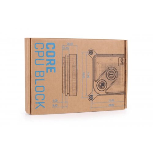 Купить Водоблок Alphacool Core 1 Aurora (13446) Black - цена в Харькове, Киеве, Днепре, Одессе
в интернет-магазине Telemart фото
