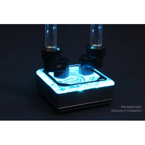 Купити Фітінг Alphacool Eiszapfen 16mm offset piece rotatable G1/4 AG to G1/4 IG (17601) Black - ціна в Києві, Львові, Вінниці, Хмельницькому, Франківську, Україні | інтернет-магазин TELEMART.UA фото