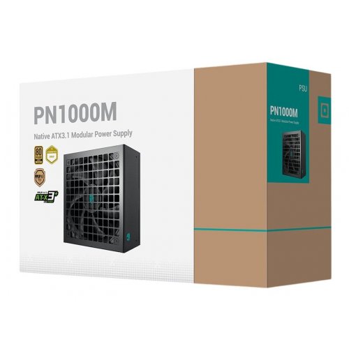 Блок живлення Deepcool GAMER STORM PN1000M 1000W (R-PNA00M-FC0B-JGEU) купити з перевіркою сумісності: огляд, характеристики, ціна у Києві, Львові, Вінниці, Хмельницькому, Івано-Франківську, Україні | інтернет-магазин TELEMART.UA фото