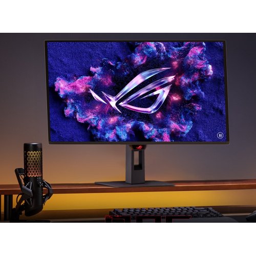 Купити Монітор Asus 26.5" ROG Strix OLED XG27AQDPG (90LM0C50-B01971) Black - ціна в Києві, Львові, Вінниці, Хмельницькому, Франківську, Україні | інтернет-магазин TELEMART.UA фото