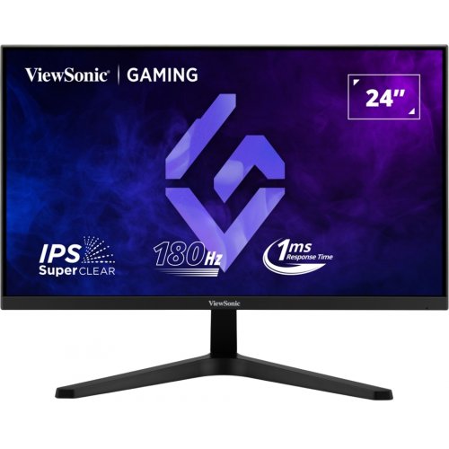 Купити Монітор ViewSonic 23.8" VX24G1-HD Black - ціна в Києві, Львові, Вінниці, Хмельницькому, Франківську, Україні | інтернет-магазин TELEMART.UA фото