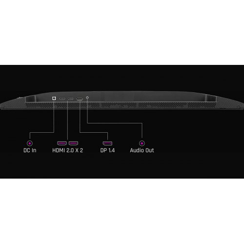 Купити Монітор ViewSonic 23.8" VX24G1-HD Black - ціна в Києві, Львові, Вінниці, Хмельницькому, Франківську, Україні | інтернет-магазин TELEMART.UA фото