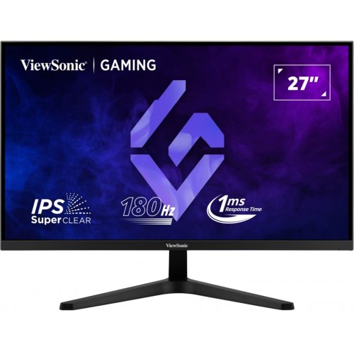 Купити Монітор ViewSonic 27" VX27G1-HD Black - ціна в Києві, Львові, Вінниці, Хмельницькому, Франківську, Україні | інтернет-магазин TELEMART.UA фото