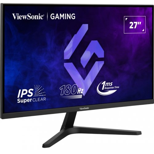 Купити Монітор ViewSonic 27" VX27G1-HD Black - ціна в Києві, Львові, Вінниці, Хмельницькому, Франківську, Україні | інтернет-магазин TELEMART.UA фото