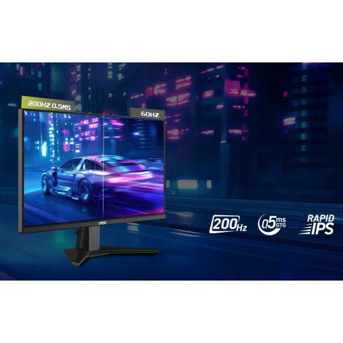 Купити Монітор MSI 24.5" MAG 255F E20 Black - ціна в Києві, Львові, Вінниці, Хмельницькому, Франківську, Україні | інтернет-магазин TELEMART.UA фото