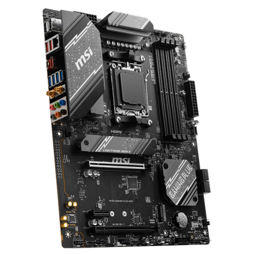 Купить Уценка материнская плата MSI B650 GAMING PLUS WIFI (sAM5, AMD B650) (Следы установки, 781291) с проверкой совместимости: обзор, характеристики, цена в Киеве, Днепре, Одессе, Харькове, Украине | интернет-магазин TELEMART.UA фото
