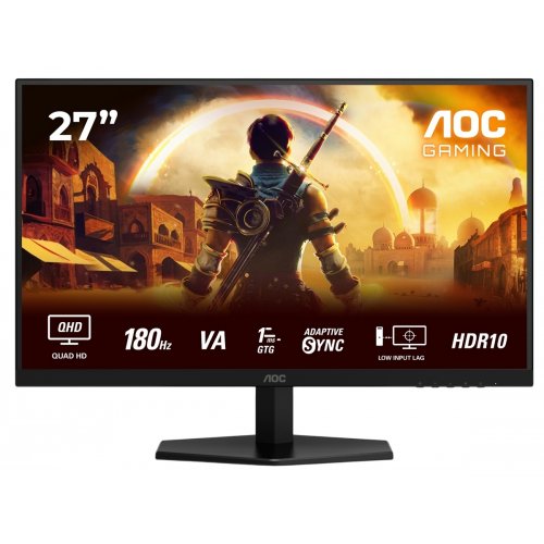 Купити Монітор AOC 27" Q27G42XNE Black - ціна в Києві, Львові, Вінниці, Хмельницькому, Франківську, Україні | інтернет-магазин TELEMART.UA фото
