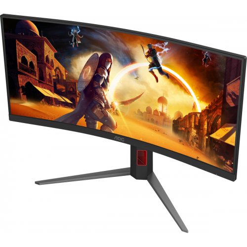 Купити Монітор AOC 34" CU34G4Z Black - ціна в Києві, Львові, Вінниці, Хмельницькому, Франківську, Україні | інтернет-магазин TELEMART.UA фото