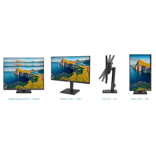 Купить Монитор Asus 23.8" VA24DQFS (90LM0540-B01371) Black - цена в Харькове, Киеве, Днепре, Одессе
в интернет-магазине Telemart фото
