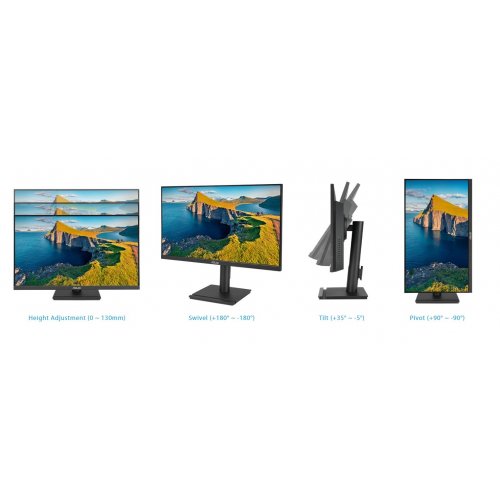Купити Монітор Asus 27" VA279QGS (90LM04J1-B01171) Black - ціна в Києві, Львові, Вінниці, Хмельницькому, Франківську, Україні | інтернет-магазин TELEMART.UA фото