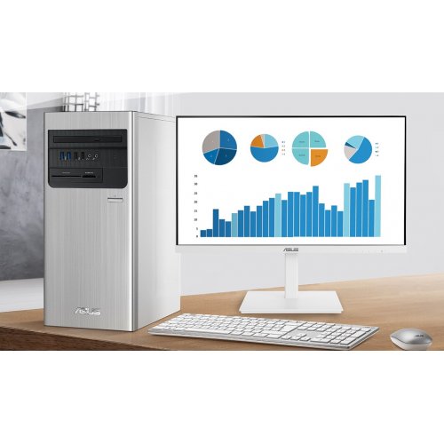 Купити Монітор Asus 27" VA27DQSB (90LM06H4-B02370) White - ціна в Києві, Львові, Вінниці, Хмельницькому, Франківську, Україні | інтернет-магазин TELEMART.UA фото