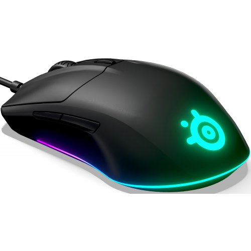 Купить Уценка мышка SteelSeries Rival 3 (62513) Black (Следы использования, 781387) - цена в Харькове, Киеве, Днепре, Одессе
в интернет-магазине Telemart фото