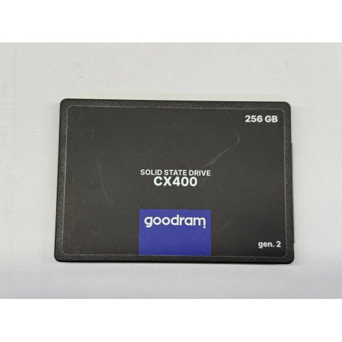 Ssd-диск GoodRAM CX400 Gen.2 3D NAND TLC 256GB 2.5" (SSDPR-CX400-256-G2) (Відновлено продавцем, 781423) купити з перевіркою сумісності: огляд, характеристики, ціна у Києві, Львові, Вінниці, Хмельницькому, Івано-Франківську, Україні | інтернет-магазин TELEMART.UA фото