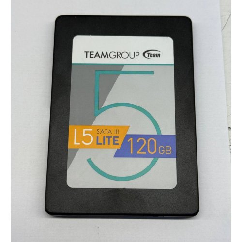 Ssd-диск Team L5 Lite TLC 120GB 2.5'' (T2535T120G0C101) (Відновлено продавцем, 781438) купити з перевіркою сумісності: огляд, характеристики, ціна у Києві, Львові, Вінниці, Хмельницькому, Івано-Франківську, Україні | інтернет-магазин TELEMART.UA фото