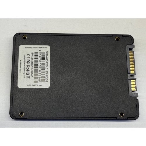 Купить Ssd-диск AMD Radeon R5 TLC 512GB 2.5" (R5SL512G) (Восстановлено продавцом, 781443) с проверкой совместимости: обзор, характеристики, цена в Киеве, Днепре, Одессе, Харькове, Украине | интернет-магазин TELEMART.UA фото