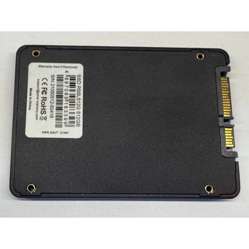 Купить Ssd-диск AMD Radeon R5 TLC 512GB 2.5" (R5SL512G) (Восстановлено продавцом, 781444) с проверкой совместимости: обзор, характеристики, цена в Киеве, Днепре, Одессе, Харькове, Украине | интернет-магазин TELEMART.UA фото