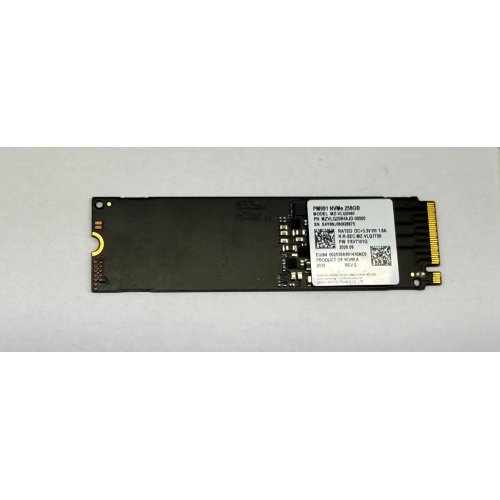 Купить Ssd-диск Samsung PM991 256GB M.2 (2280 PCI-E) (MZVLQ256HAJD-00000) (Восстановлено продавцом, 781448) с проверкой совместимости: обзор, характеристики, цена в Киеве, Днепре, Одессе, Харькове, Украине | интернет-магазин TELEMART.UA фото
