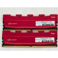Озп Exceleram DDR4 32GB (2x16GB) 2400Mhz Red Kudos (EKRED4322415CD) (Відновлено продавцем, 781451)