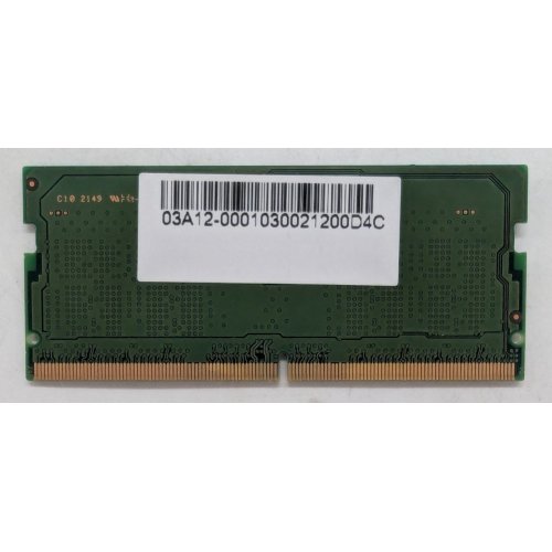Купить Озу Samsung SODIMM DDR5 8GB 4800Mhz (M425R1GB4BB0-CQKOL) (Восстановлено продавцом, 781549) с проверкой совместимости: обзор, характеристики, цена в Киеве, Днепре, Одессе, Харькове, Украине | интернет-магазин TELEMART.UA фото