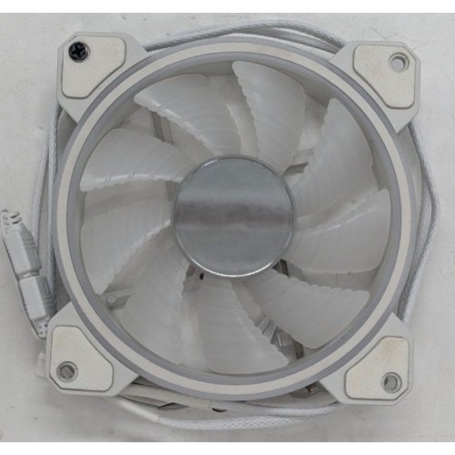 Купить Кулер для корпуса Coolmoon WF1 ARGB (CM-ARGB-WF1-W) (Восстановлено продавцом, 781553) с проверкой совместимости: обзор, характеристики, цена в Киеве, Днепре, Одессе, Харькове, Украине | интернет-магазин TELEMART.UA фото