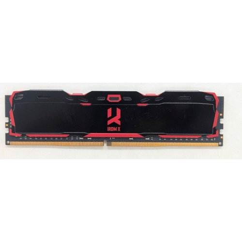 Купить Озу GoodRAM DDR4 16GB 3000Mhz IRDM X Black (IR-X3000D464L16/16G) (Восстановлено продавцом, 781555) с проверкой совместимости: обзор, характеристики, цена в Киеве, Днепре, Одессе, Харькове, Украине | интернет-магазин TELEMART.UA фото