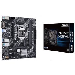 Материнская плата Asus PRIME B460M-K (s1200, Intel B460) (Восстановлено продавцом, 781568)