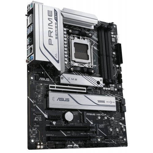 Уцінка материнська плата Asus PRIME X670-P (sAM5, X670) Factory Recertified (непрацює A1 та B1, 781602) купити з перевіркою сумісності: огляд, характеристики, ціна у Києві, Львові, Вінниці, Хмельницькому, Івано-Франківську, Україні | інтернет-магазин TELEMART.UA фото