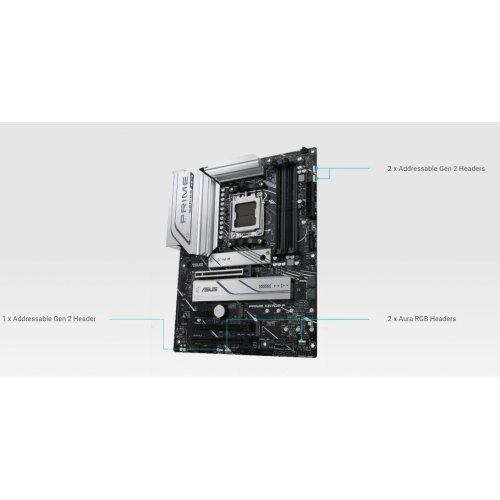 Уцінка материнська плата Asus PRIME X670-P (sAM5, X670) Factory Recertified (непрацює A1 та B1, 781602) купити з перевіркою сумісності: огляд, характеристики, ціна у Києві, Львові, Вінниці, Хмельницькому, Івано-Франківську, Україні | інтернет-магазин TELEMART.UA фото