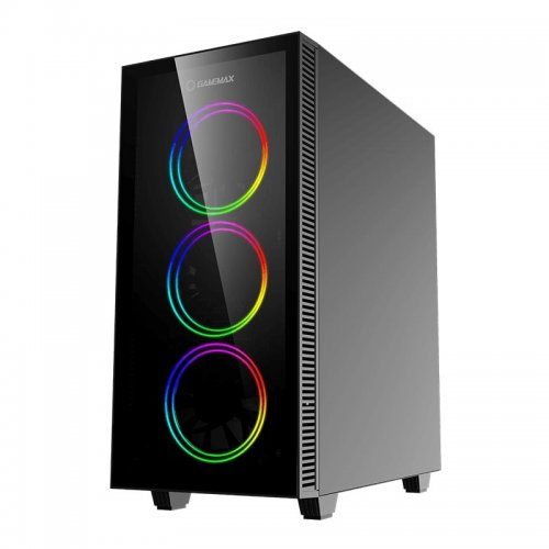 Купить Корпус GAMEMAX Draco XD ARGB Tempered Glass без БП Black (Восстановлено продавцом, 781636) с проверкой совместимости: обзор, характеристики, цена в Киеве, Днепре, Одессе, Харькове, Украине | интернет-магазин TELEMART.UA фото