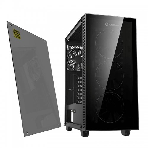 Купить Корпус GAMEMAX Draco XD ARGB Tempered Glass без БП Black (Восстановлено продавцом, 781636) с проверкой совместимости: обзор, характеристики, цена в Киеве, Днепре, Одессе, Харькове, Украине | интернет-магазин TELEMART.UA фото