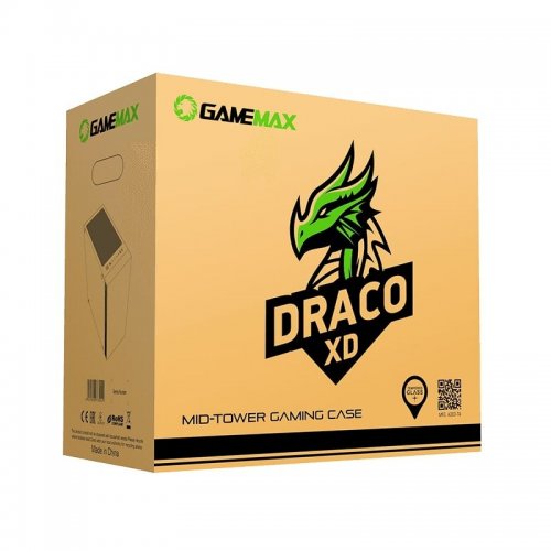 Купить Корпус GAMEMAX Draco XD ARGB Tempered Glass без БП Black (Восстановлено продавцом, 781636) с проверкой совместимости: обзор, характеристики, цена в Киеве, Днепре, Одессе, Харькове, Украине | интернет-магазин TELEMART.UA фото