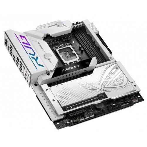 Купить Уценка материнская плата Asus ROG MAXIMUS Z790 FORMULA (s1700, Intel Z790) Factory Recertified (Нижній PCIe не работ, 781660) с проверкой совместимости: обзор, характеристики, цена в Киеве, Днепре, Одессе, Харькове, Украине | интернет-магазин TELEMART.UA фото
