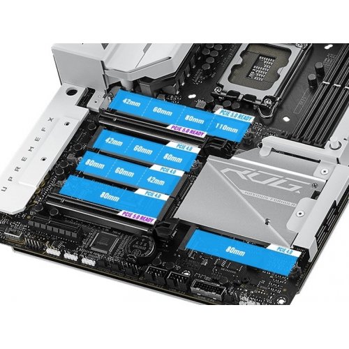 Купить Уценка материнская плата Asus ROG MAXIMUS Z790 FORMULA (s1700, Intel Z790) Factory Recertified (Нижній PCIe не работ, 781660) с проверкой совместимости: обзор, характеристики, цена в Киеве, Днепре, Одессе, Харькове, Украине | интернет-магазин TELEMART.UA фото