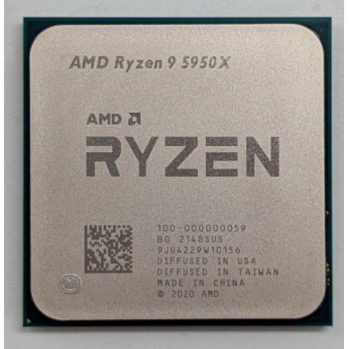 Купить Процессор AMD Ryzen 9 5950X 3.4(4.9)GHz 64MB sAM4 Box (100-100000059WOF) (Восстановлено продавцом, 781799) с проверкой совместимости: обзор, характеристики, цена в Киеве, Днепре, Одессе, Харькове, Украине | интернет-магазин TELEMART.UA фото