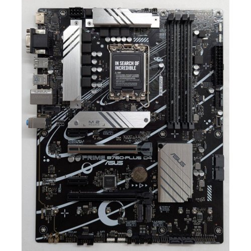 Купить Материнская плата Asus PRIME B760-PLUS D4 (s1700, Intel B760) (Восстановлено продавцом, 781803) с проверкой совместимости: обзор, характеристики, цена в Киеве, Днепре, Одессе, Харькове, Украине | интернет-магазин TELEMART.UA фото