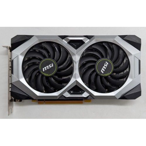 Купить Видеокарта MSI GeForce RTX 2060 VENTUS GP OC 6144MB (RTX 2060 VENTUS GP OC) (Восстановлено продавцом, 781805) с проверкой совместимости: обзор, характеристики, цена в Киеве, Днепре, Одессе, Харькове, Украине | интернет-магазин TELEMART.UA фото