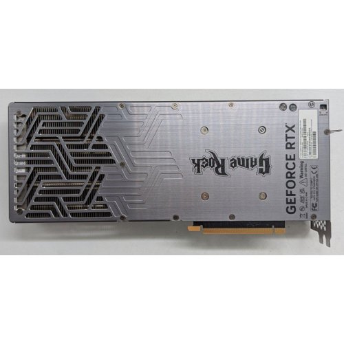 Відеокарта Palit GeForce RTX 4090 GameRock OmniBlack 24576MB (NED4090019SB-1020Q) (Відновлено продавцем, 781841) купити з перевіркою сумісності: огляд, характеристики, ціна у Києві, Львові, Вінниці, Хмельницькому, Івано-Франківську, Україні | інтернет-магазин TELEMART.UA фото