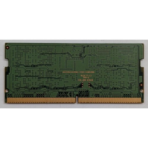 Озп Samsung SODIMM DDR5 16GB 5600Mhz (M425R2GA3PB0-CWM0L) (Відновлено продавцем, 781844) купити з перевіркою сумісності: огляд, характеристики, ціна у Києві, Львові, Вінниці, Хмельницькому, Івано-Франківську, Україні | інтернет-магазин TELEMART.UA фото