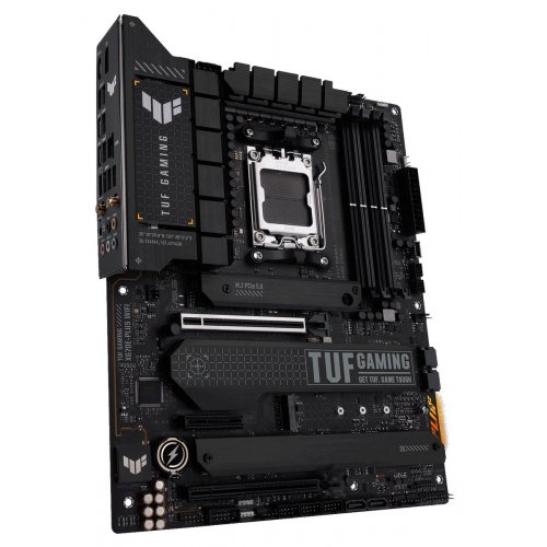 Купить Уценка материнская плата Asus TUF GAMING X670E-PLUS WIFI (sAM5, AMD X670) Factory Recertified (не раб-ют ОЗУ 1, 3, 781931) с проверкой совместимости: обзор, характеристики, цена в Киеве, Днепре, Одессе, Харькове, Украине | интернет-магазин TELEMART.UA фото