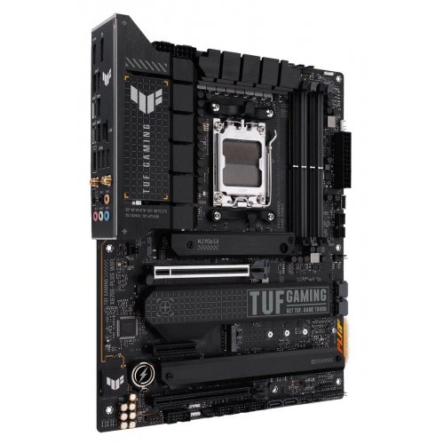 Купить Уценка материнская плата Asus TUF GAMING X670E-PLUS WIFI (sAM5, AMD X670) Factory Recertified (не раб-ют ОЗУ 1, 3, 781931) с проверкой совместимости: обзор, характеристики, цена в Киеве, Днепре, Одессе, Харькове, Украине | интернет-магазин TELEMART.UA фото