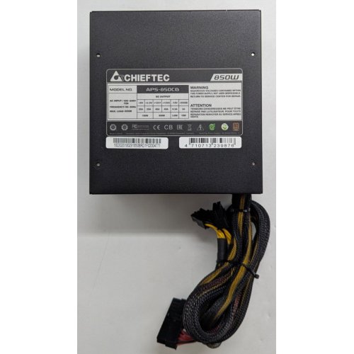 Купить Блок питания CHIEFTEC A-135 850W (APS-850CB) (Восстановлено продавцом, 782064) с проверкой совместимости: обзор, характеристики, цена в Киеве, Днепре, Одессе, Харькове, Украине | интернет-магазин TELEMART.UA фото