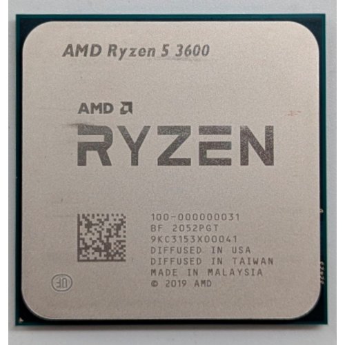 Купить Процессор AMD Ryzen 5 3600 3.6(4.2)GHz 32MB sAM4 Tray (100-000000031) (Восстановлено продавцом, 782067) с проверкой совместимости: обзор, характеристики, цена в Киеве, Днепре, Одессе, Харькове, Украине | интернет-магазин TELEMART.UA фото