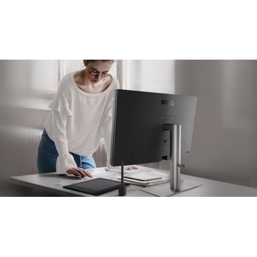 Купити Монітор BenQ 27" PD2706U (9H.LLJLB.QEE) Black - ціна в Києві, Львові, Вінниці, Хмельницькому, Франківську, Україні | інтернет-магазин TELEMART.UA фото
