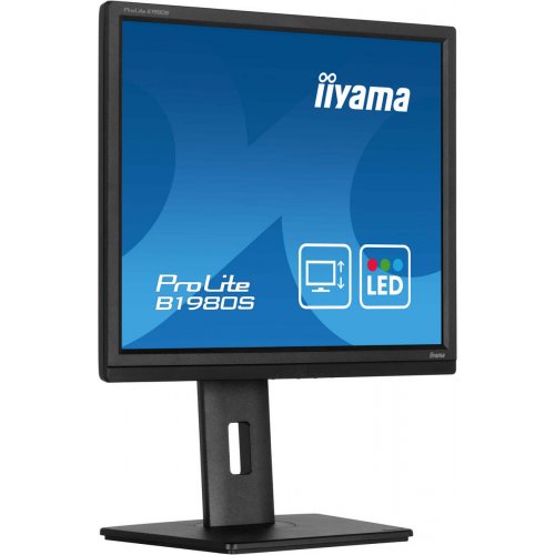 Купить Монитор Iiyama 19" ProLite B1980S-B1 Black - цена в Харькове, Киеве, Днепре, Одессе
в интернет-магазине Telemart фото