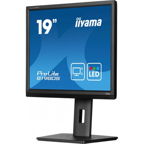 Купить Монитор Iiyama 19" ProLite B1980S-B1 Black - цена в Харькове, Киеве, Днепре, Одессе
в интернет-магазине Telemart фото