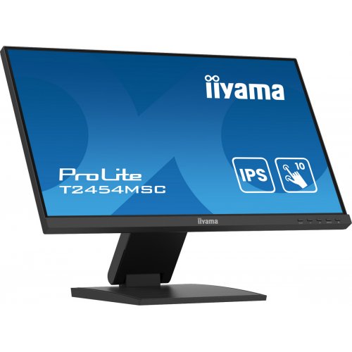 Купити Монітор Iiyama 23.8" ProLite T2454MSC-B2AG Black - ціна в Києві, Львові, Вінниці, Хмельницькому, Франківську, Україні | інтернет-магазин TELEMART.UA фото