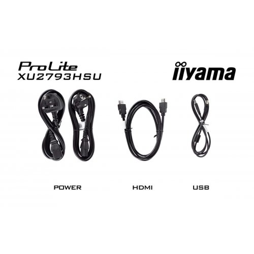 Купити Монітор Iiyama 27" ProLite XU2793HSU-B7 Black - ціна в Києві, Львові, Вінниці, Хмельницькому, Франківську, Україні | інтернет-магазин TELEMART.UA фото